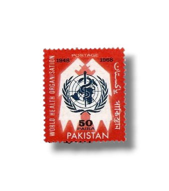 1968 PK259 20th Anniversary of W.H.O.