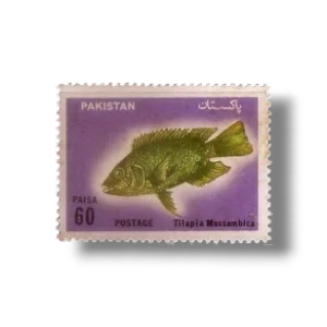 1973 PK355 Wildlife series Fishes Mozambique Tilapia