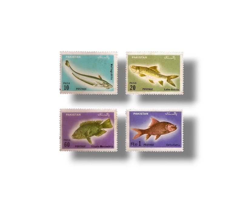 1973 PK356s Wildlife series Fishes