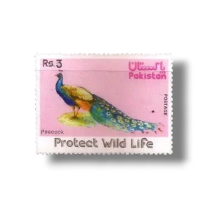 1976 PK412 Wild Life Series Indian Peafowl