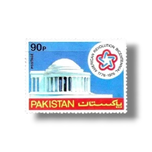 1976 PK415 American Revolution Jefferson Memorial