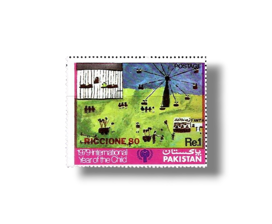 1980 PK535 International Stamp Exhibition 80 Riccione