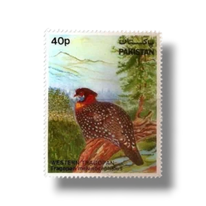 1981 PK572 Wild Life Series Western Tragopan