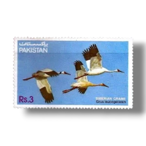 1983 PK605 Wild Life Series Siberian Crane Grus leucogeranus
