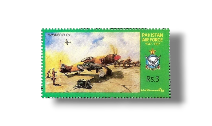 1987 PK716 Air Force Day Military Aircraft Hawker furry