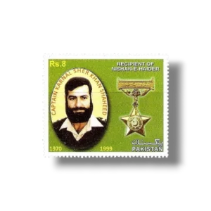 2013 PK1483 Recipients Of Nishan-e-haider And Hilal-i-kashmir Captain Karnal Sher Khan