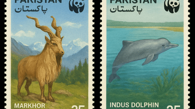 Pakistan Philately example Wild life