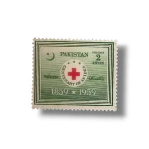 1959 PK104 Red Cross century postage stamp