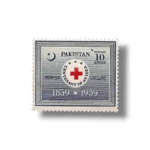 1959 PK105 Red Cross century postage stamp