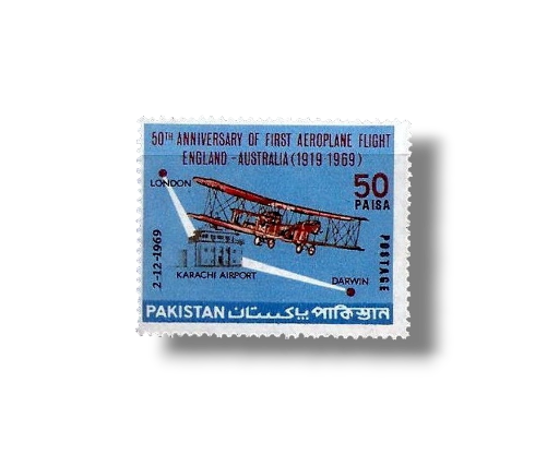 1969 PK287 50th Anniversary Of First flight of England to Australia