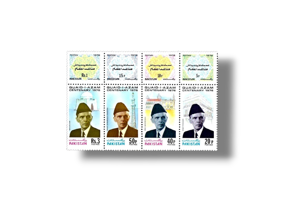 1976 PK429s Birth Centenary of Mohammed Ali Jinnah