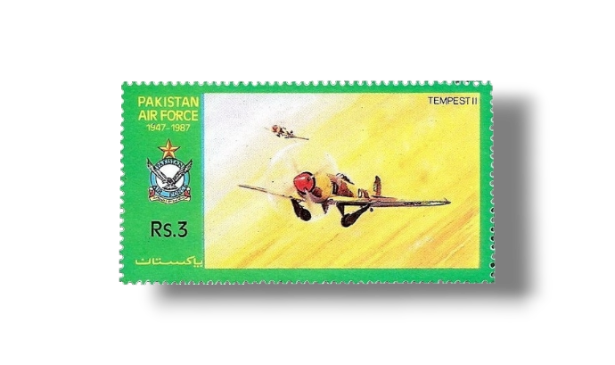 1987 PK715 Air Force Day Military Aircraft Hawker Tempest Mk II