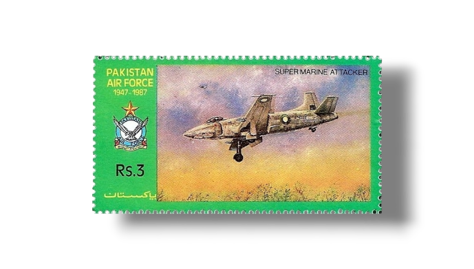 1987 PK717 Air Force Day Military Aircraft Supermarine Attacker