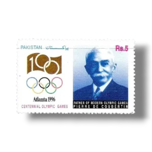 1996 PK1004 Summer Olympic Games 1996 Atlanta Pierre de Coubertin 1863 1937