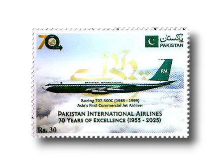 Years of Pakistan International Airways Boeing 707-300C Arcraft