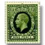 King George V - Dark Background