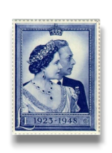 King Royal Silver Wedding George VI and Queen Elizabeth