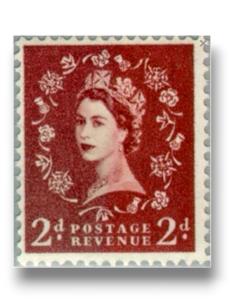 Queen Elizabeth II - Predecimal Wilding