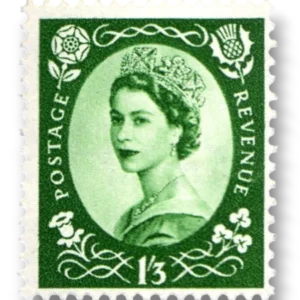 Queen Elizabeth II - Predecimal Wilding