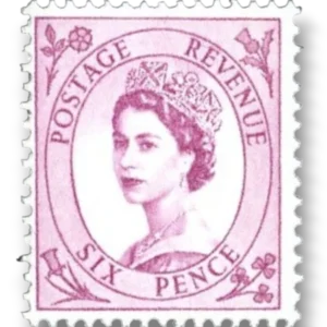 Queen Elizabeth II - Predecimal Wilding